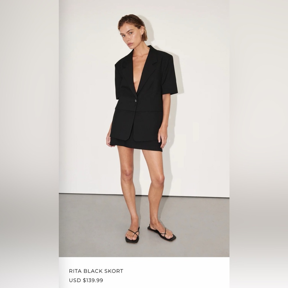 ISO Dissh “Rita” Black Skort